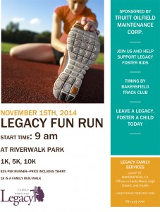 Legacy Behavioral Services - Fun Run Event